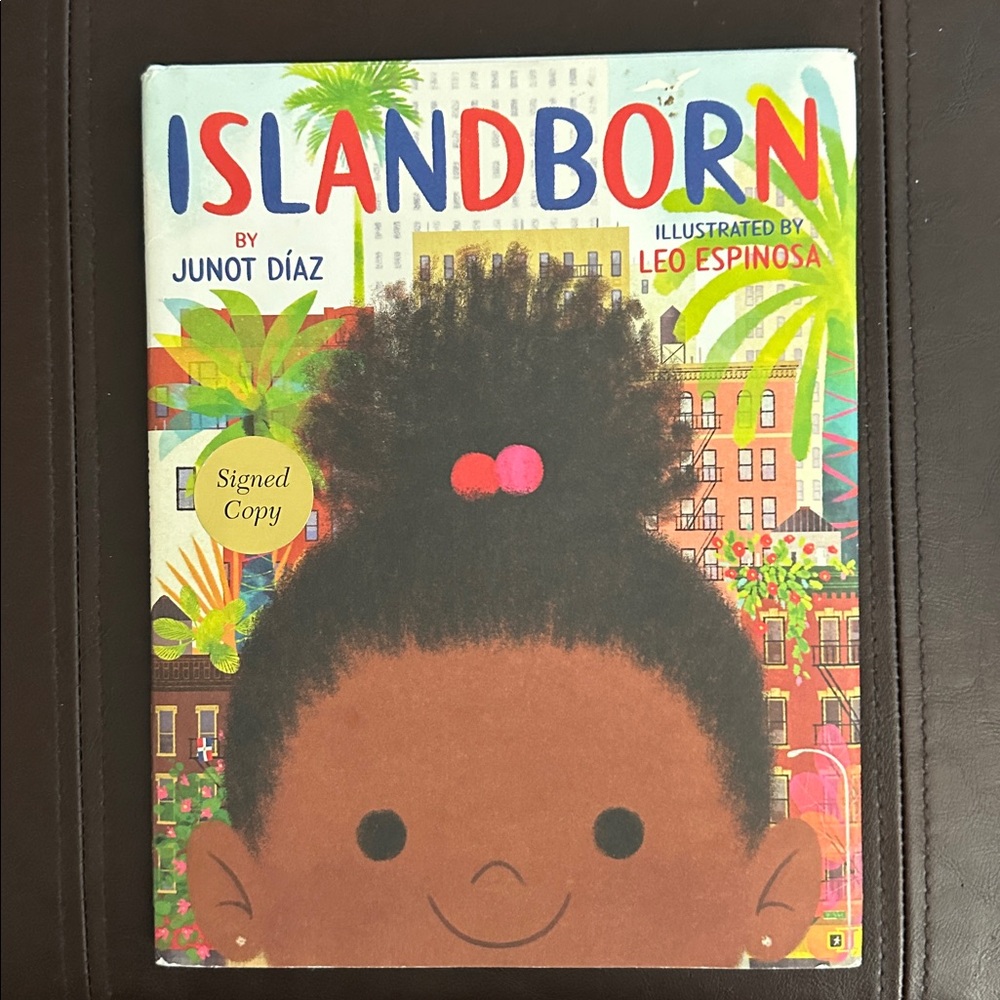 ISLANDBORN Hardcover Book, Signed Copy